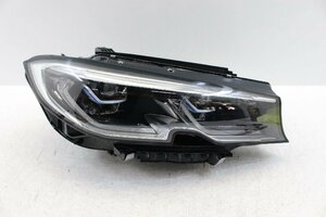 美品/破損無　BMW　3シリーズ　G20　G21　LED　ヘッドライト　右　右側　A8 9481710-08　LE16C6386　289856-I137