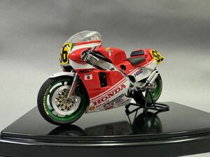 1/12 タミヤ　ホンダ　NSR500 バリバリ伝説　巨摩郡仕様　ソリッド塗装モデル付き　完成品