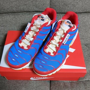 NIKE AIR MAX PLUS SE エア マックス プラス SE 26.5cm マルチカラー UNIVERSITY RED POLLEN-LT PHOTO BLUE-SAIL 21HO-I ナイキ