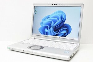 1円スタート ノートパソコン Windows11 Panasonic レッツノート CF-SV7 メモリ8GB 第8世代 Core i5 SSD256GB Windows10 12.1 カメラ