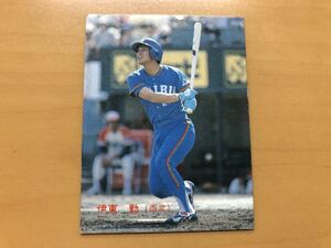 カルビープロ野球カード 1988年 伊東勤(西武ライオンズ) No.26