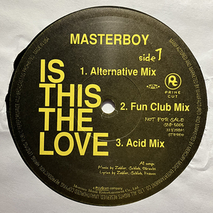 Masterboy / Is This Love・E-Type / Set The World On Fire [Prime Cut SNP-5005] 国内盤 日本盤 プロモ