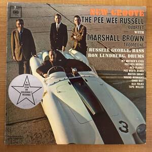 NEW GROOVE / THE PEE WEE RUSSELL QUARTET with MARSHALL BROWN original盤