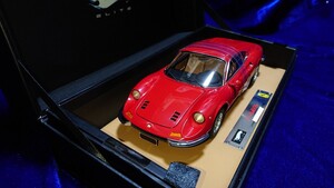 1/18 Ferrari Dino 246GT MATTEL Hot Wheels N2080 フェラーリ ディーノ マテル ホットウィール スーパーエリート