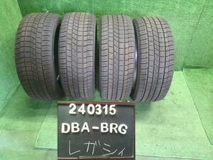 23年製　18インチ　冬　スタッドレスタイヤ ICETEC NEO KENDA KR36 225/45R18　レガシィ外し(240315)