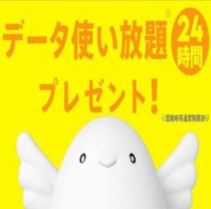 1個 povo 2.0 データ使い放題 24時間 プロモコード 2025年01月31日 