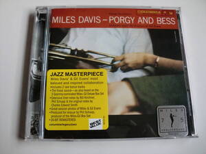 マイルス・デイビス　MILES DAVIS「ポギーとベス　PORGY AND BESS 」　15曲　輸入盤