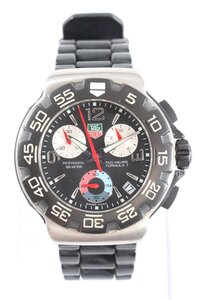 ★TAG HEUER タグホイヤー フォーミュラ1 CAC1110-0 クロノグラフ クオーツ デイト メンズ 腕時計 4732-TE