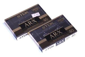 TDK カセットテープ AR-X 46 AR-X 40 デジタル対応カセットテープ　未開封