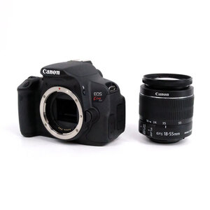 【中古】Canon製 EOS Kiss X6i EF-S18-55 IS II レンズキット 元箱あり [管理:1050024503]