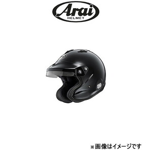 アライ 4輪競技専用 オープンフェイス ヘルメット ラリー用 サイズM GP-J3 8859 ブラック Arai