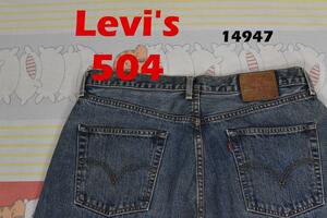 リーバイス 504 ストレート 14947 LEVIS 501 80 505