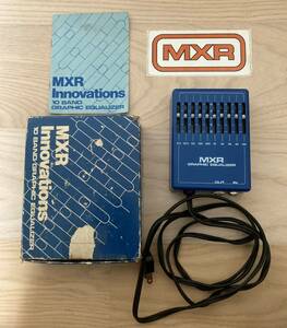 ＊MXR/10BAND GRAPHIC EQUALIZAR/Vintage/80