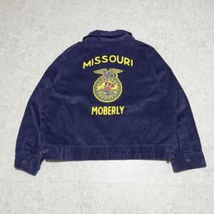 美品 52 FFA ファーマーズ ジャケットコーデュロイ MISSOURI