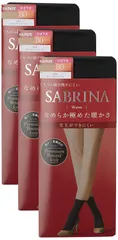 【在庫処分】なめらか極めた暖かさ 80デニール ショートウォーム ひざ下丈 サブリナ 同色3足組 ショートタイツ SBS17 [グンゼ] レディース