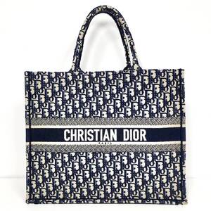 CHRISTIAN DIOR ディオール トートバッグ ブックトート ラージ バッグ F1429