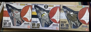 超時空要塞マクロス　VF-1F・VF-1S・VF-1J 3体セット