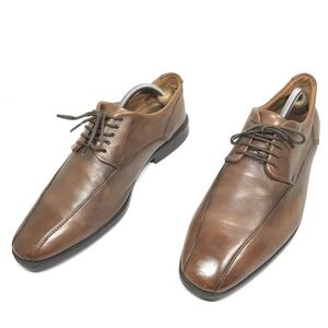 【クラークス】本物 Clarks 靴 26.5cm スワールトゥ ビジネスシューズ 外羽根式 本革 レザー 男性用 メンズ UK 8.5G・US 9.5M ・EU 42.5M