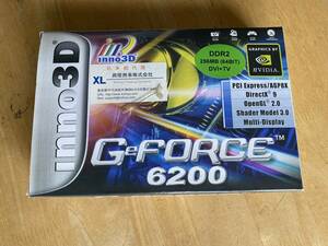 ★美品★inno3D GeForce 6200 [ 256MB/64bit DDR2 ] AGP