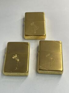 ZIPPO オイルライター 喫煙具1985 ジッポ 3個セット