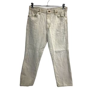 Wrangler カウボーイ ロングパンツ W34 ラングラー 936TAN ライトベージュ コットン メキシコ製 古着卸 アメリカ仕入 2312-454