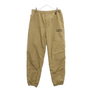 ENNOY エンノイ 23AW ×スタイリスト私物 NYLON PADDED PANTS ナイロンパデッド 中綿 ロングパンツ ベージュ AW23BRENPT05LP