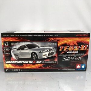 タミヤ 1/10 電動RCカー組立キット NISSAN スカイライン GT-R R33（TT-02Dシャーシ）ドリフトスペック 53H12117603