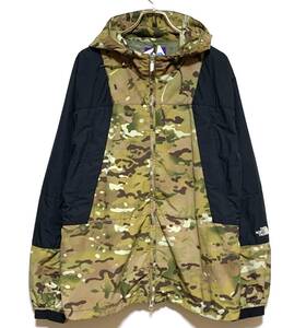 【クリーニング済・美品】THE NORTH FACE × BEAUTY&YOUTH（L）迷彩 カモ ノースフェイス パープルレーベル アローズ 別注 マウンテン