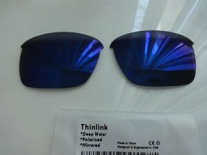 処分価格！OAKLEY オークリーthinlink OO9316用 カスタム偏光 レンズ DEEP WATER（PACIFIC BLUE） Color シンリンク