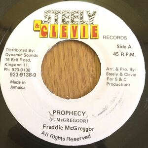 送料無料★レア リトルロイ名曲カバー!! PROPHECY / Freddie McGreggor★Taxi Riddim