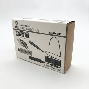 ◎N105【未使用】PRODOGUE 検査用内視鏡カメラ WiFi CAMERA PD-WC125 動画静止画保存可能 200万画素 iOS Android Windowsアプリ対応(ma)