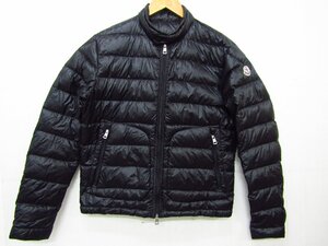 MONCLER モンクレール ACORUS アルコス ダウンジャケット ロゴワッペン ブラック E10914135499 ∩FG7348