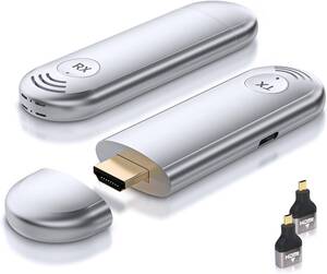 ifconstワイヤレス hdmi 送受信機セット hdmi 無線化 HDMI【日本技適認証済+1080P@60Hz/5Ghz/30M安定転送距離