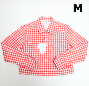 M 新品 コムデギャルソンガール ギンガムチェック Gジャン ジャケット COMME des GARCONS GIRL