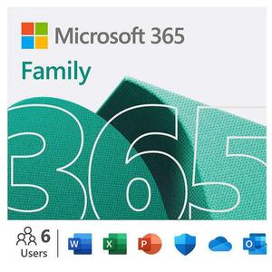 Microsoft Office 365 Family [オンラインコード版] | 1年間サブスクリプション | Win/Mac/iPad対応 |日本語対応 6 ユーザーまで利用可能