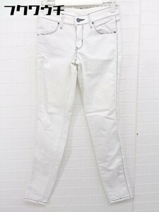 ◇ Lee リー デニム スキニー パンツ サイズ XS ホワイト レディース