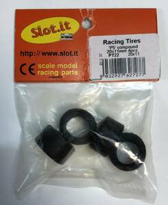 未開封◇Slot.it.　Racing Tires　スロットカー タイヤ　パーツ　PT22　P5 コンパウンド　20×11