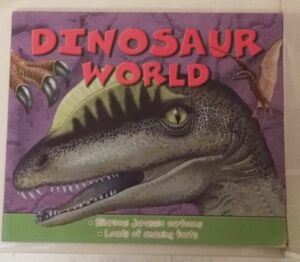 ◆洋書絵本 [Dinosaur World] ◆USED