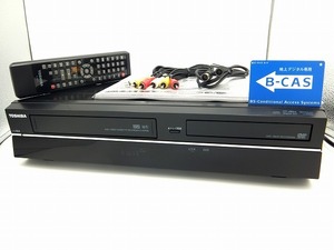 ●美品●オーバーホール済●ビデオ⇔DVDかんたんダビング●TOSHIBA●D-VDR9K●地デジ搭載ビデオ一体型DVDレコーダー●付属品一式付き●