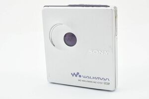 SONY MZ-E707 シルバー ポータブルMDプレーヤー(電池欠品)(2186747