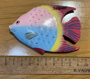 サイパンのお土産　熱帯魚　マグネット　Saipan サイパン島　tropical fish magnet インテリア　コレクション　souvenir