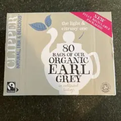 CLIPPER ORGANIC EARL GREY 80袋