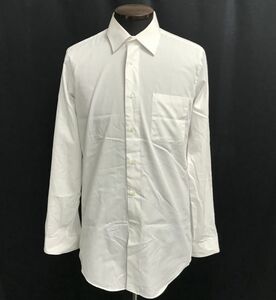 モダリトルノ/MODA RITORNO★楽々アイロン/形状記憶加工/長袖シャツ/Yシャツ【メンズM/白/white】Tops/Shirts◆BH751