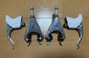 即決 希少 未使用＋使用 カンパニョーロ CAMPAGNOLO コルサレコード Cレコ キャリパー ブレーキ デルタブレーキ レバー セット 5ピボット