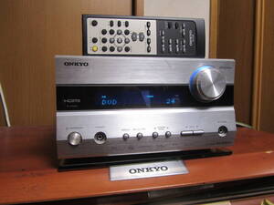 ONKYO SA-205HD　音出し確認　リモコン付属