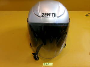 (D-407)ZENITH ジェットヘルメット YJ-20 XLサイズ 現状品
