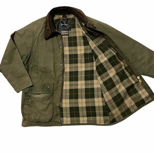 フェード England製 バブアー Barbour BEAUFORT ビューフォート ジャケット オイルドジャケット メンズ　L 〜XL 英国製 