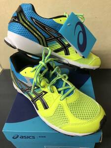 新品 未使用 23cm タグ付き ASICS アシックス 男女兼用 レーザービーム ランニングシューズ 