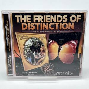 ☆②中古品CD ファンク・ソウル・The Friends Of Distinction Love Can Make It Easier / Revivscence (Live To Light Again・EXP2CD 50