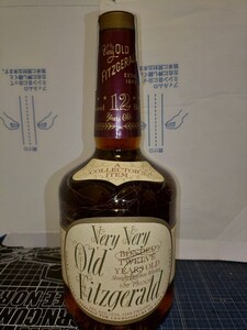 ◆◆【古酒】Very Very Old Fitzgerald ベリーベリーオールドフィッツジェラルド 12年 ウイスキー 750ml 50% 未開栓 送料無料◆◆ 